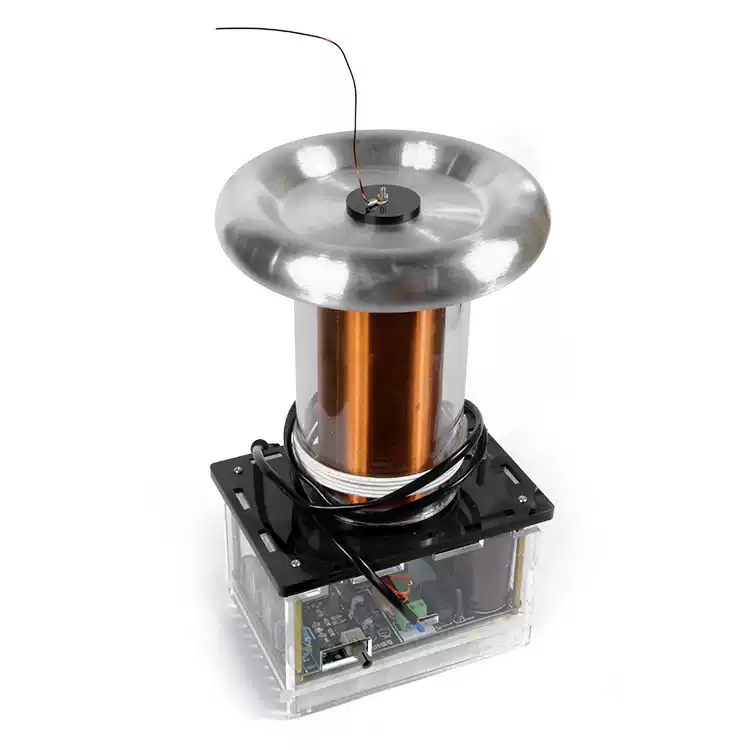 Audio Music Generator Free - Tesla Coil 220V Draagbare 1,5kg 15x15x25cm