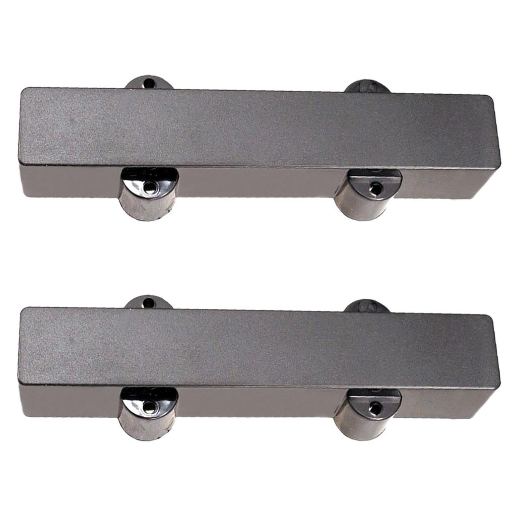 Bass Guitar Strings - JB Style Bass Pickup Covers Zwart