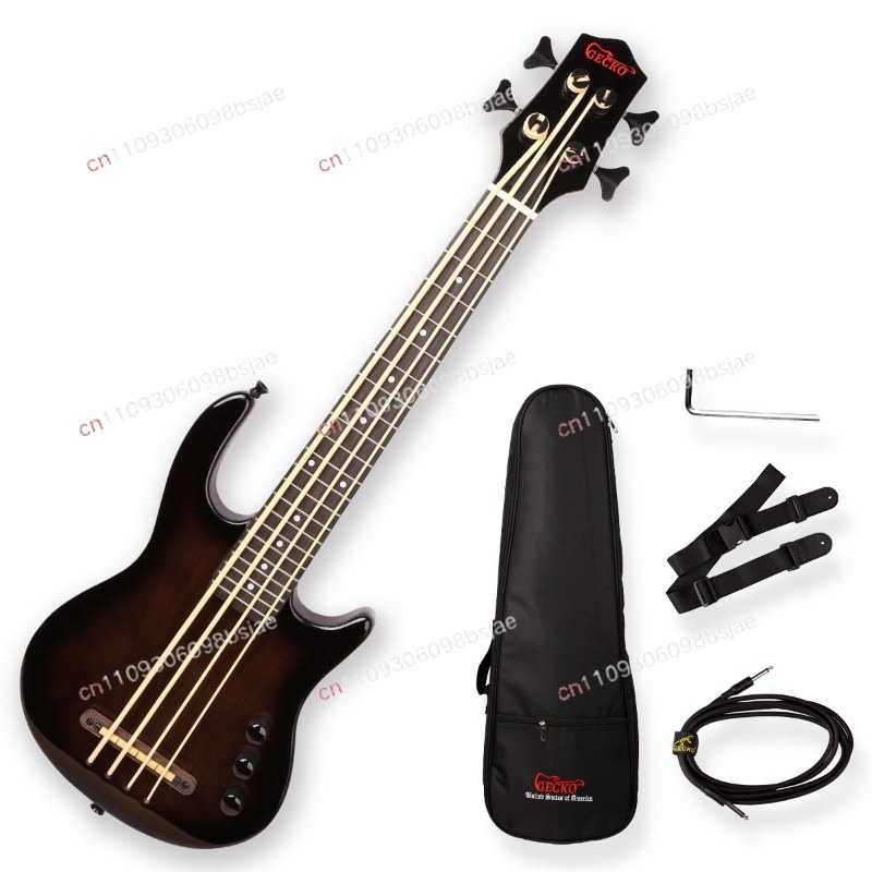 Bass Guitar Strings - Black Bass elektrische gitaar esdoorn hals