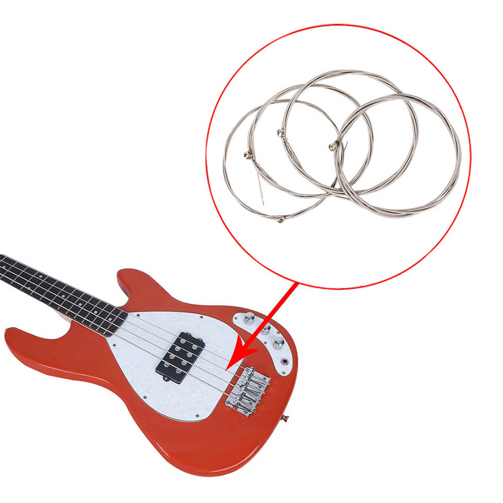 Bass Guitar Strings - IRIN 4 Stuks 4-Snarige Basgitaar Snaar