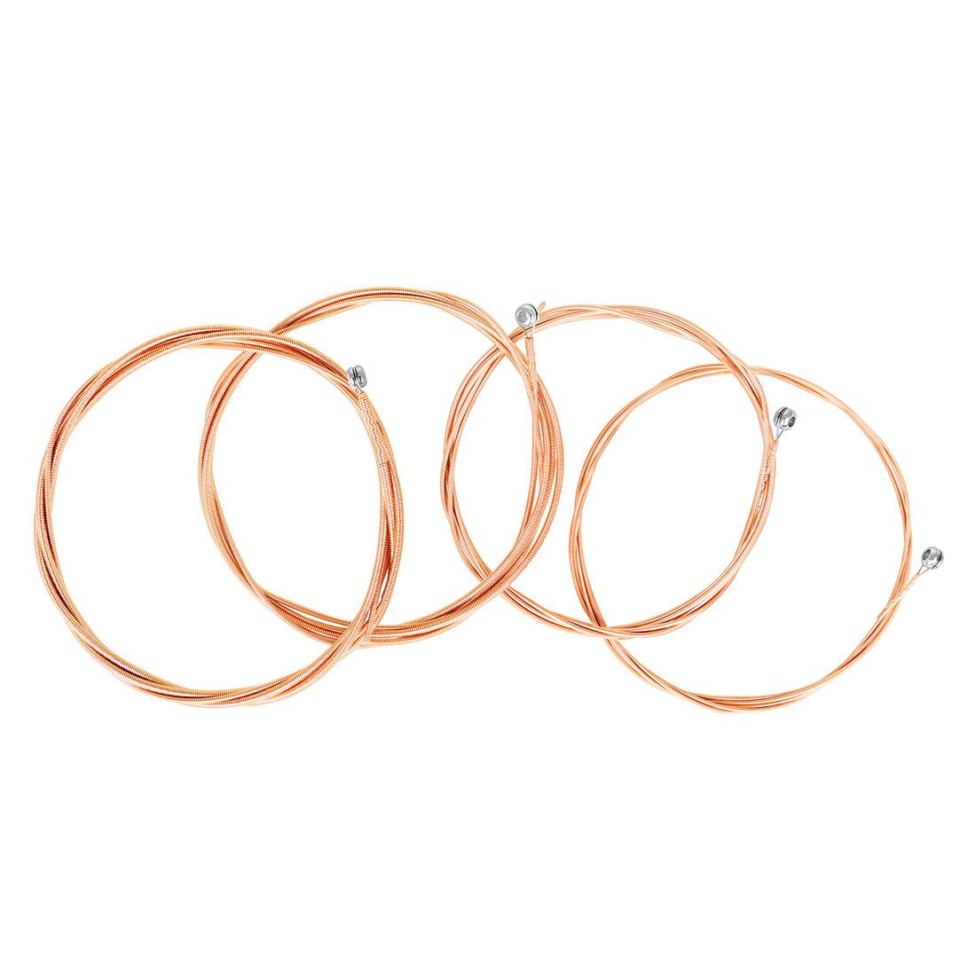 Bass Guitar Strings - 4-snarige akoestische basgitaarsnaren met zeshoekige kern,