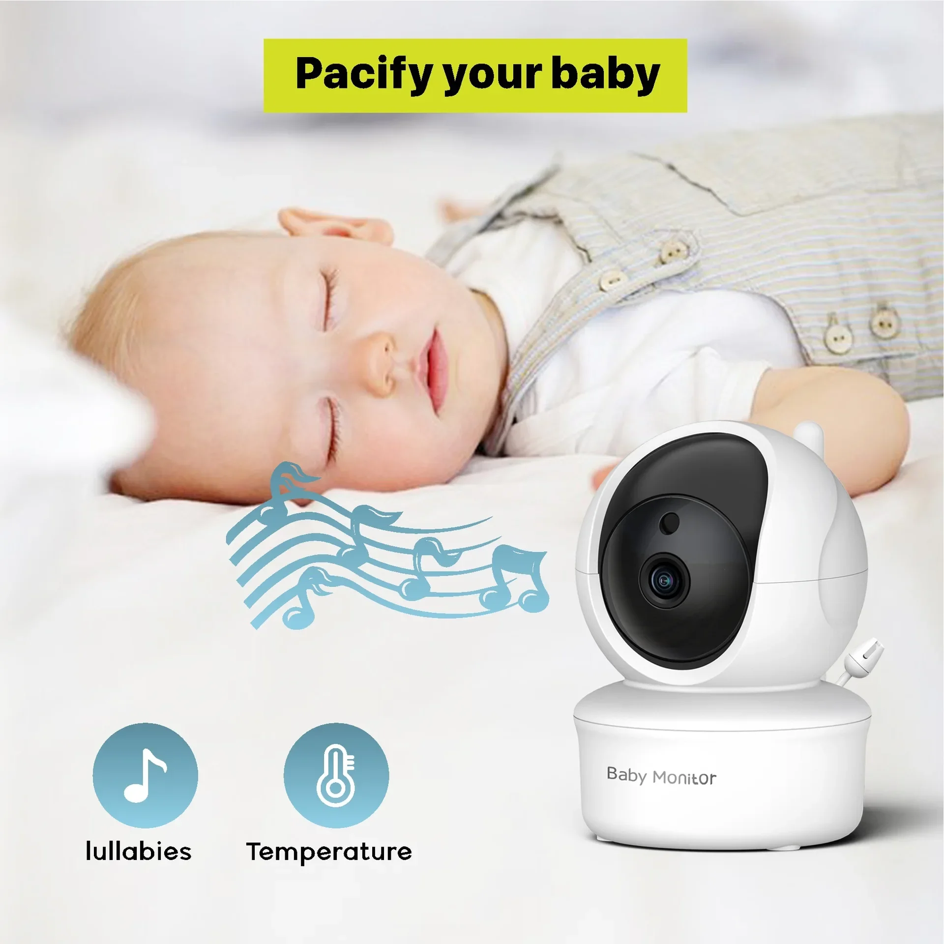 5.0 Inch Video Baby Monitor, m - Zoom Audio Music recensie en prijs