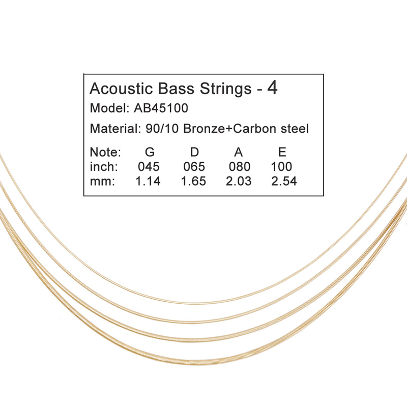 4 Snaren Akoestische Bas Anti- - Bass Guitar Strings recensie en prijs
