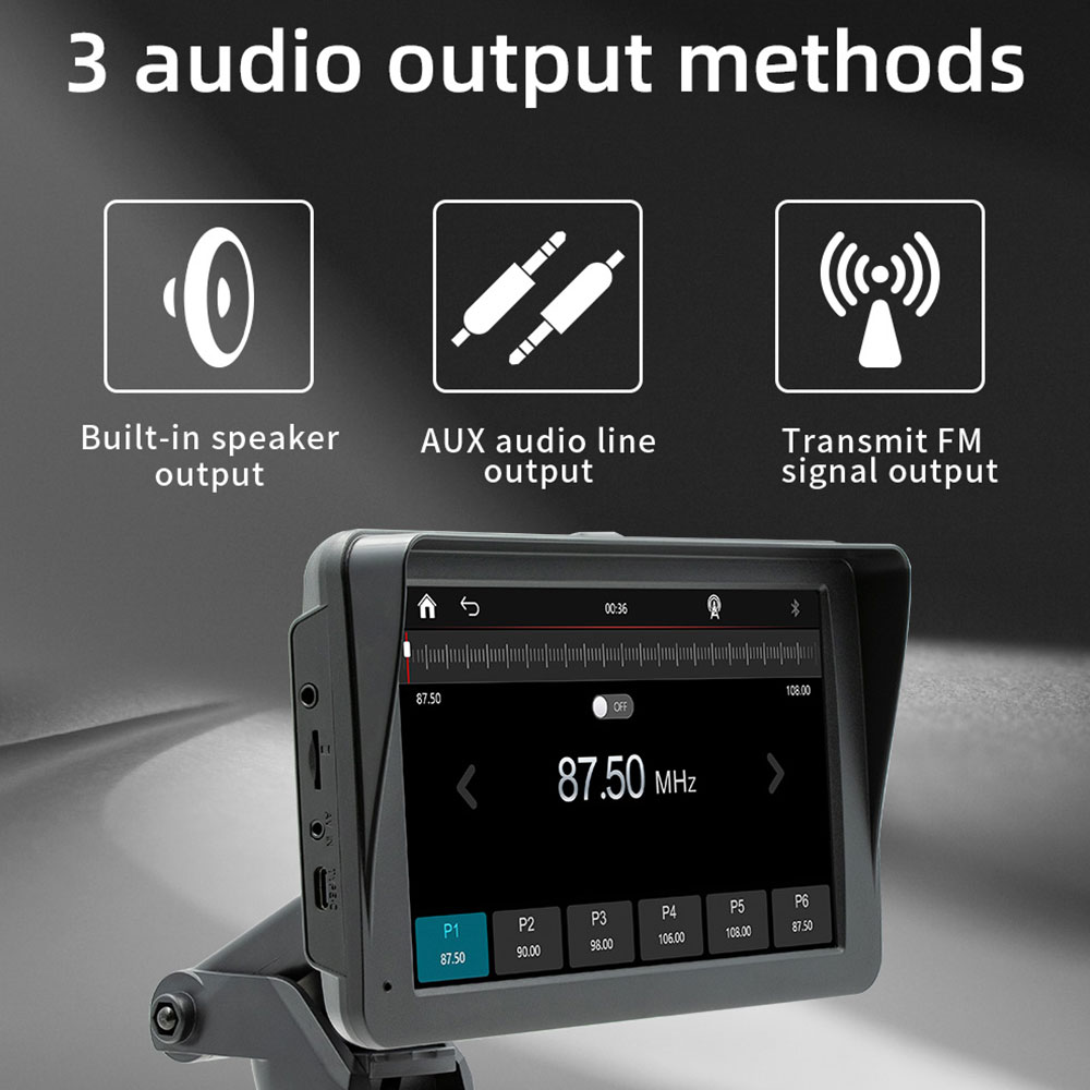 7-inch universele touchscreen  - Audio Music Png recensie en prijs