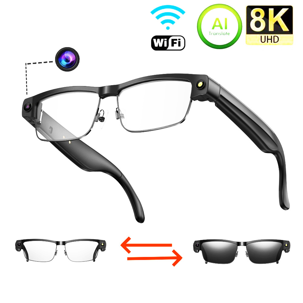 L802 Smart Glasses 8 Megapixel - Audio Music To Video Ai recensie en prijs