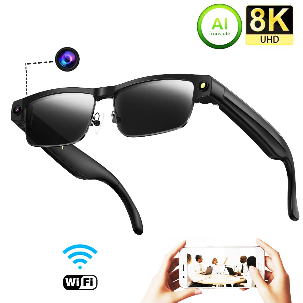 L802 Smart Glasses 8 Megapixel - Audio Music To Video Ai recensie en prijs