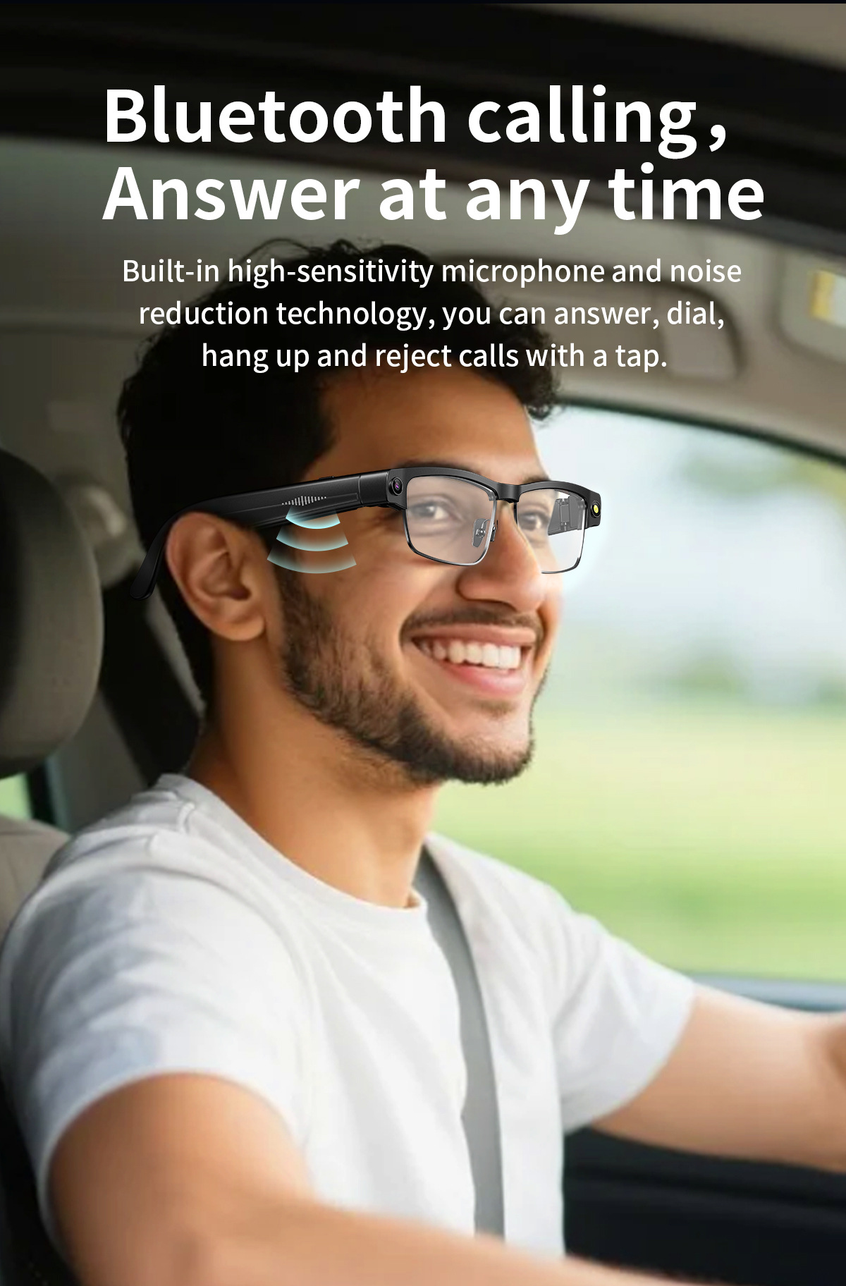 L802 Smart Glasses 8 Megapixel - Audio Music To Video Ai recensie en prijs