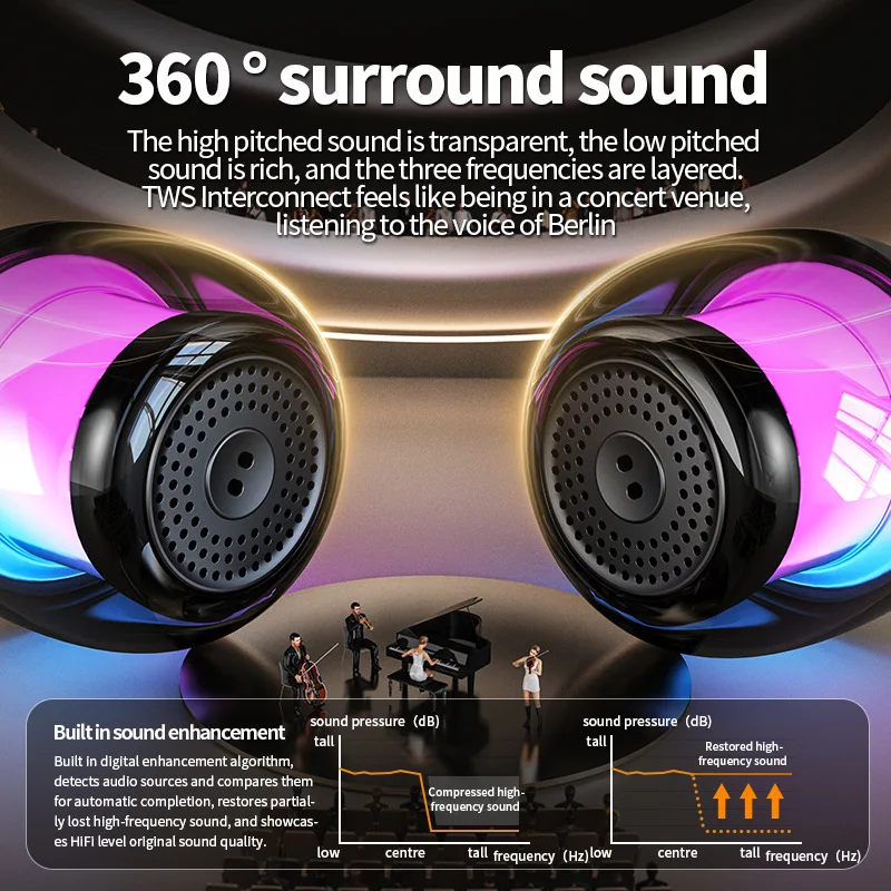 Tiktok Hot Sale Draadloze Blue - Audio Music Tiktok recensie en prijs