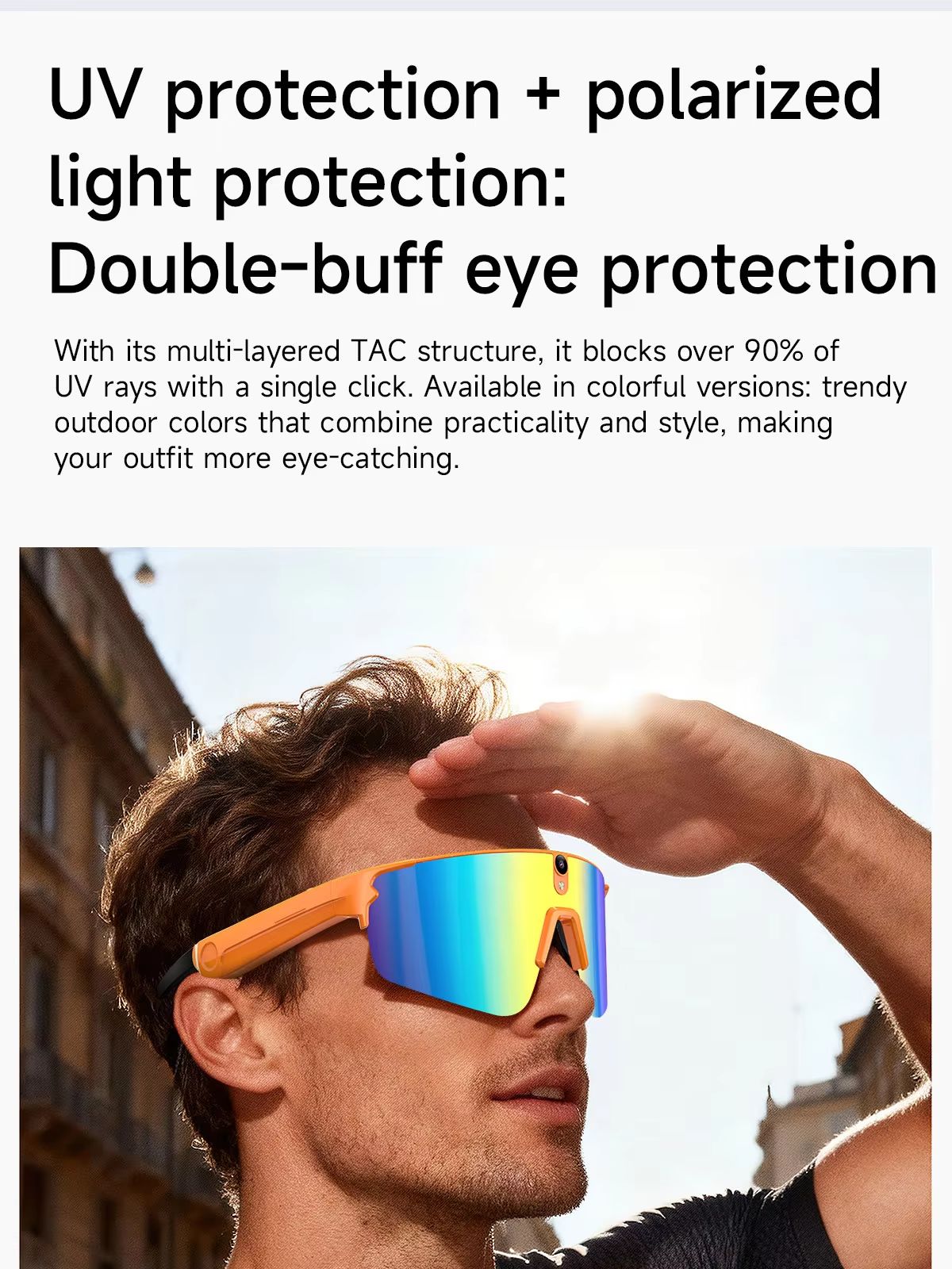 L805 AI Smart Glasses met 800W - Audio Music To Video Ai recensie en prijs