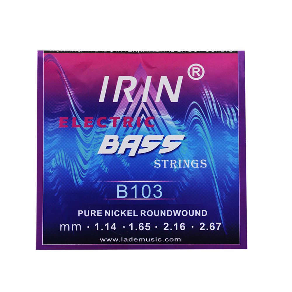 IRIN 4 Stuks 4-Snarige Basgita - Bass Guitar Strings recensie en prijs