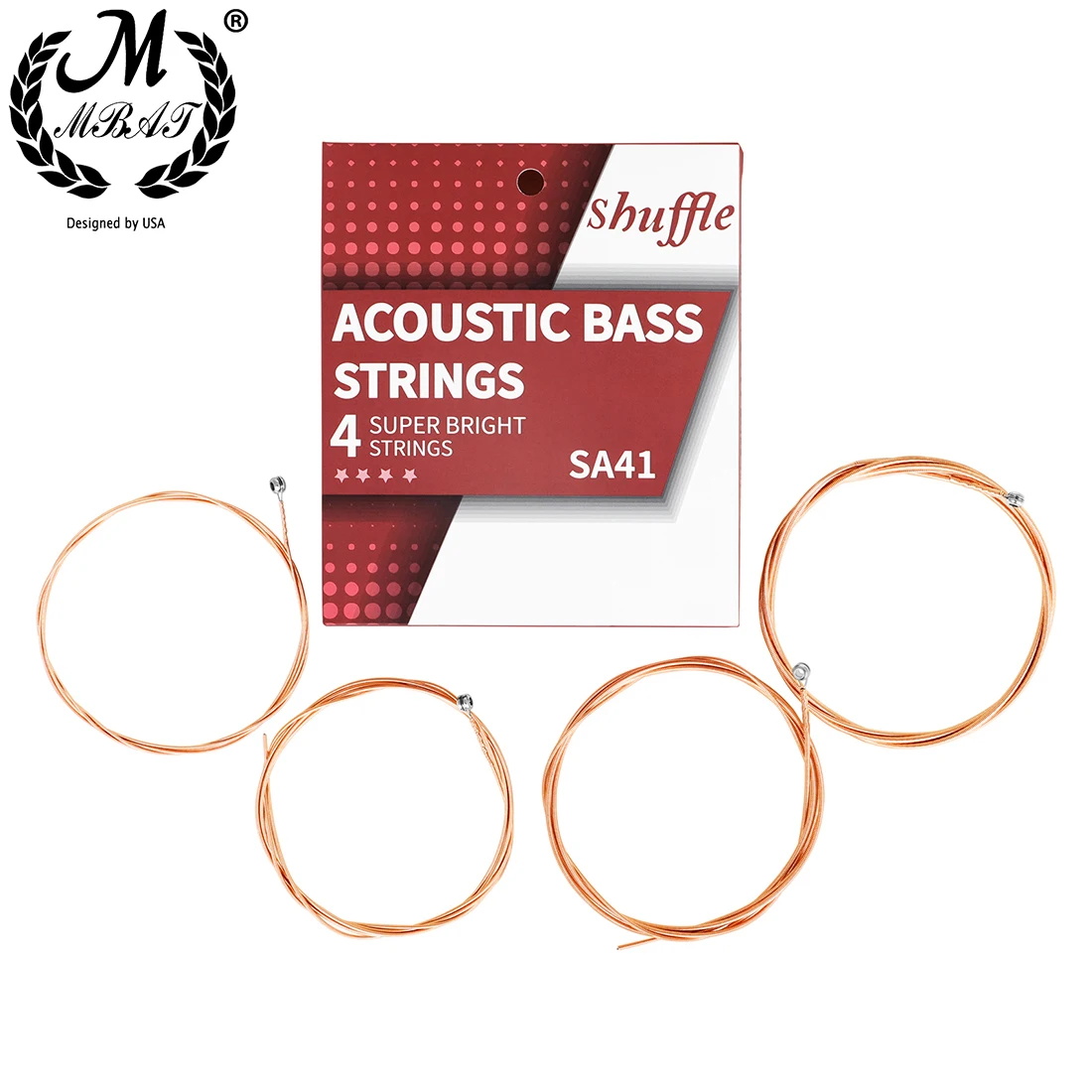 M MBAT Akoestische bassnaren 4 - Bass Guitar Strings recensie en prijs