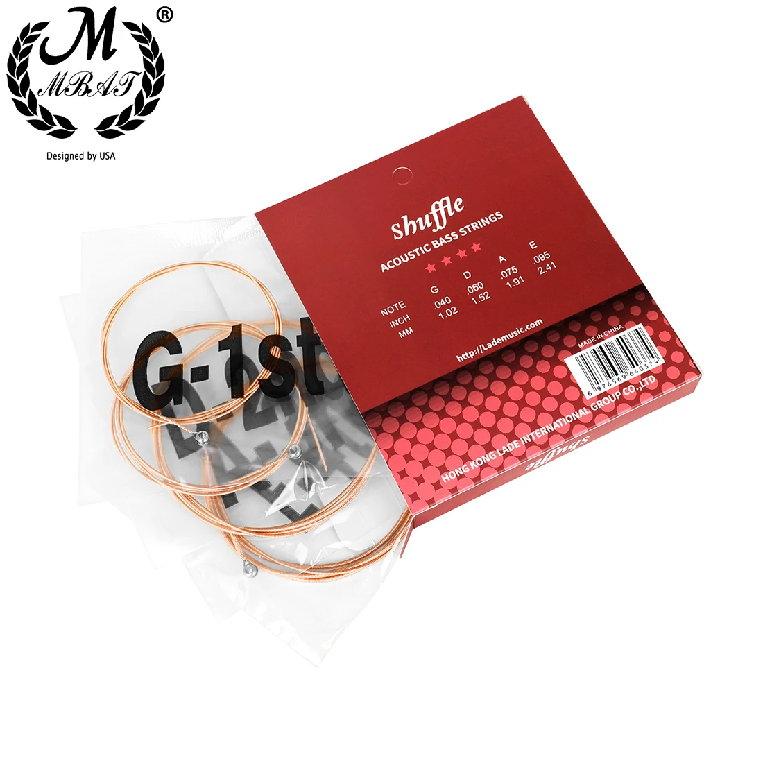 M MBAT Akoestische bassnaren 4 - Bass Guitar Strings recensie en prijs