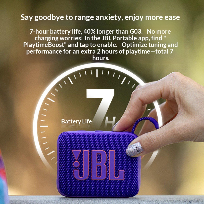 JBL GO4 Music Gold Brick Vierd - Audio Music Generator Free recensie en prijs