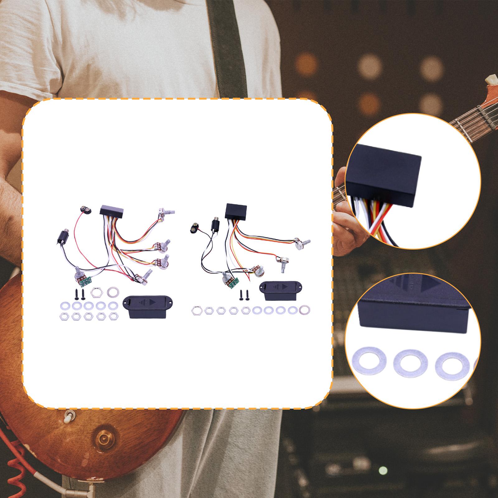 Baspickups 4 snaren Actieve, v - Bass Guitar Strings recensie en prijs