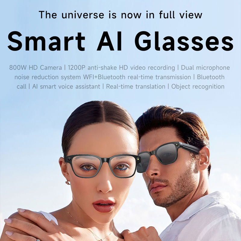 AI Smart Glasses 8 Megapixel C - Audio Music To Video Ai recensie en prijs