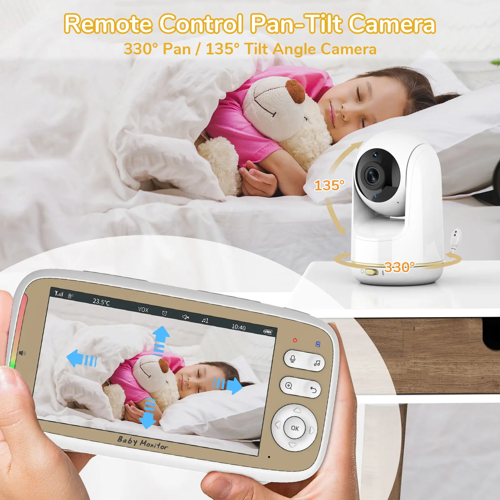 5 inch Babyfoon met 3x Zoom PT - Zoom Audio Music recensie en prijs