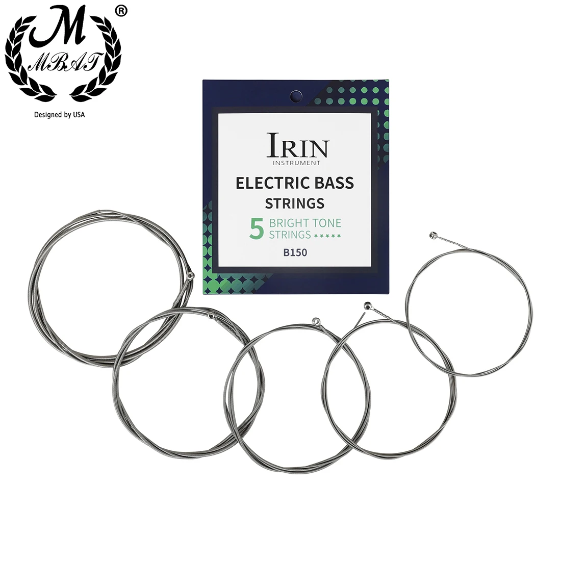 M MBAT elektrische basgitaar 5 - Bass Guitar Strings recensie en prijs