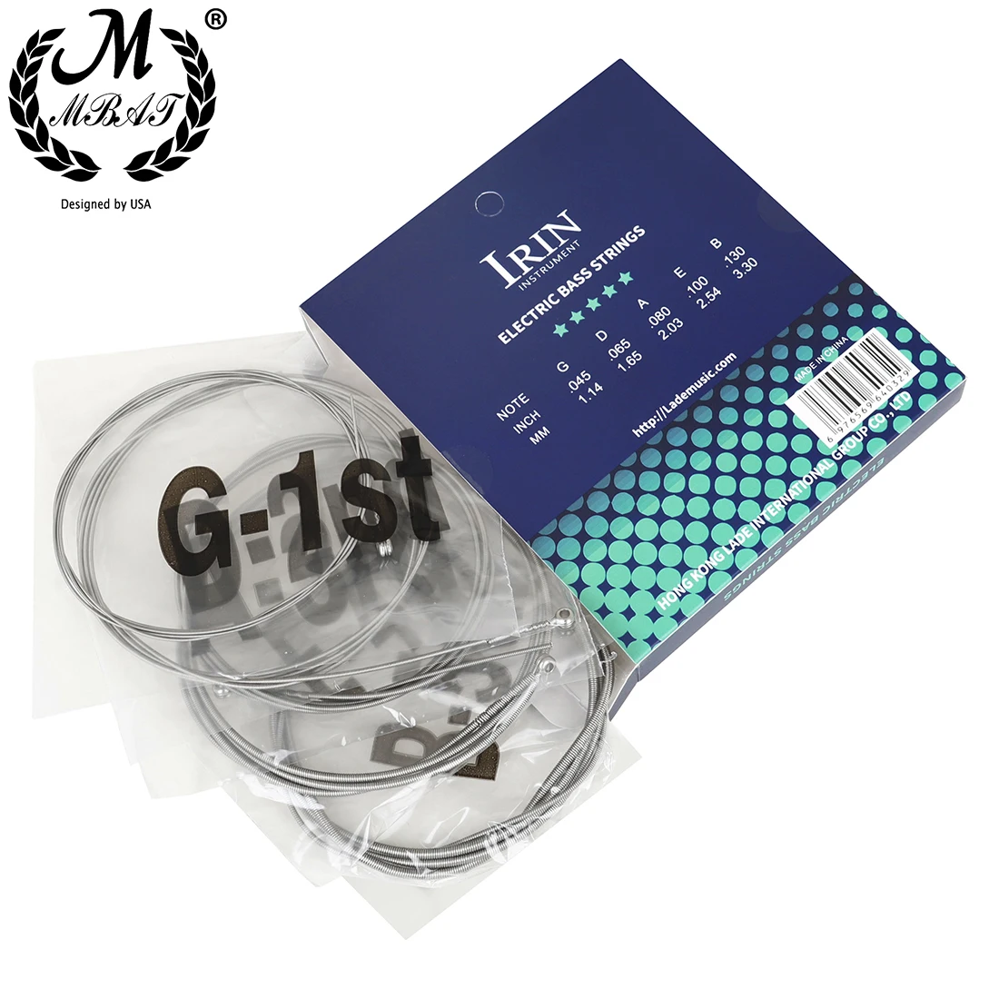 M MBAT elektrische basgitaar 5 - Bass Guitar Strings recensie en prijs